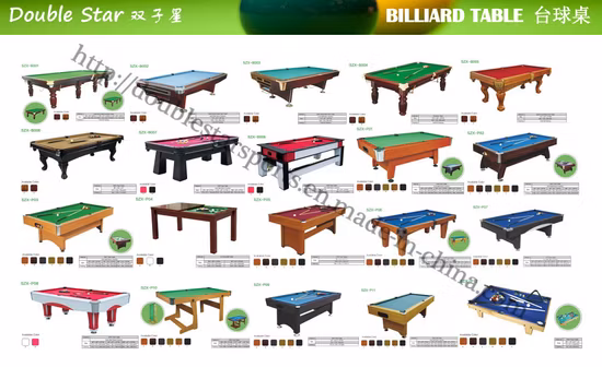 Good Price of Billiard Table Superior Pool Table