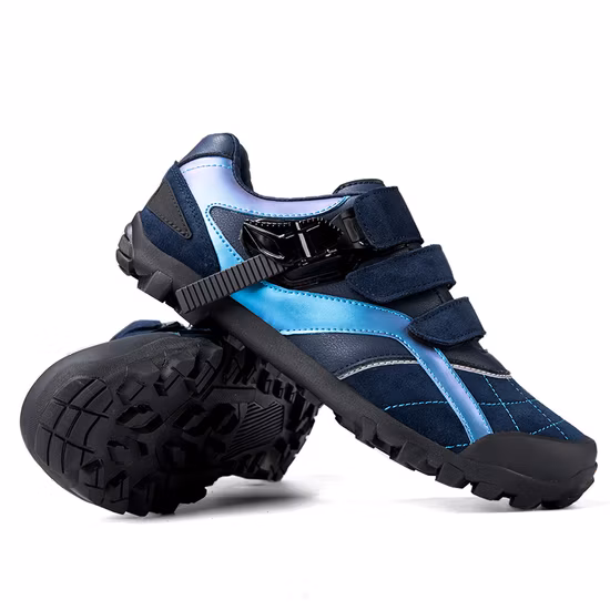 Scarpe da ciclismo con suola dura da spinning traspirante per mountain bike Ex